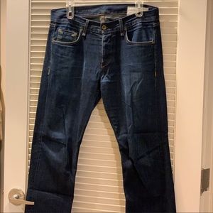 Rag & Bone tailored workwear blue jeans 32 x 30 RB 15x